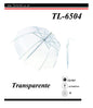 CHAPEU TRANSPARENTE