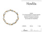 PULSEIRA DE AÇO COM PEDRA