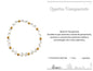 PULSEIRA DE AÇO COM PEDRA