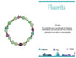 PULSEIRA DE AÇO COM PEDRA