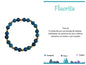 PULSEIRA DE AÇO COM PEDRA